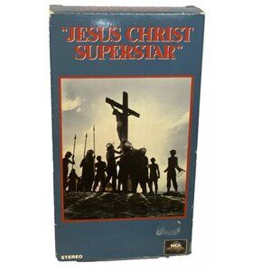 Jesus Christ Superstar VHS 1990 MCA Universal Musical Ted Neeley Carl Anderson